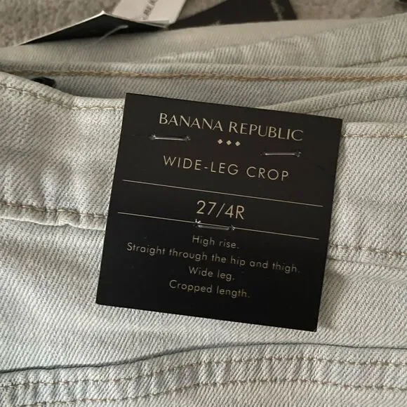 Banana Republic Wide-Leg Crop Jean - Picture 11 of 16